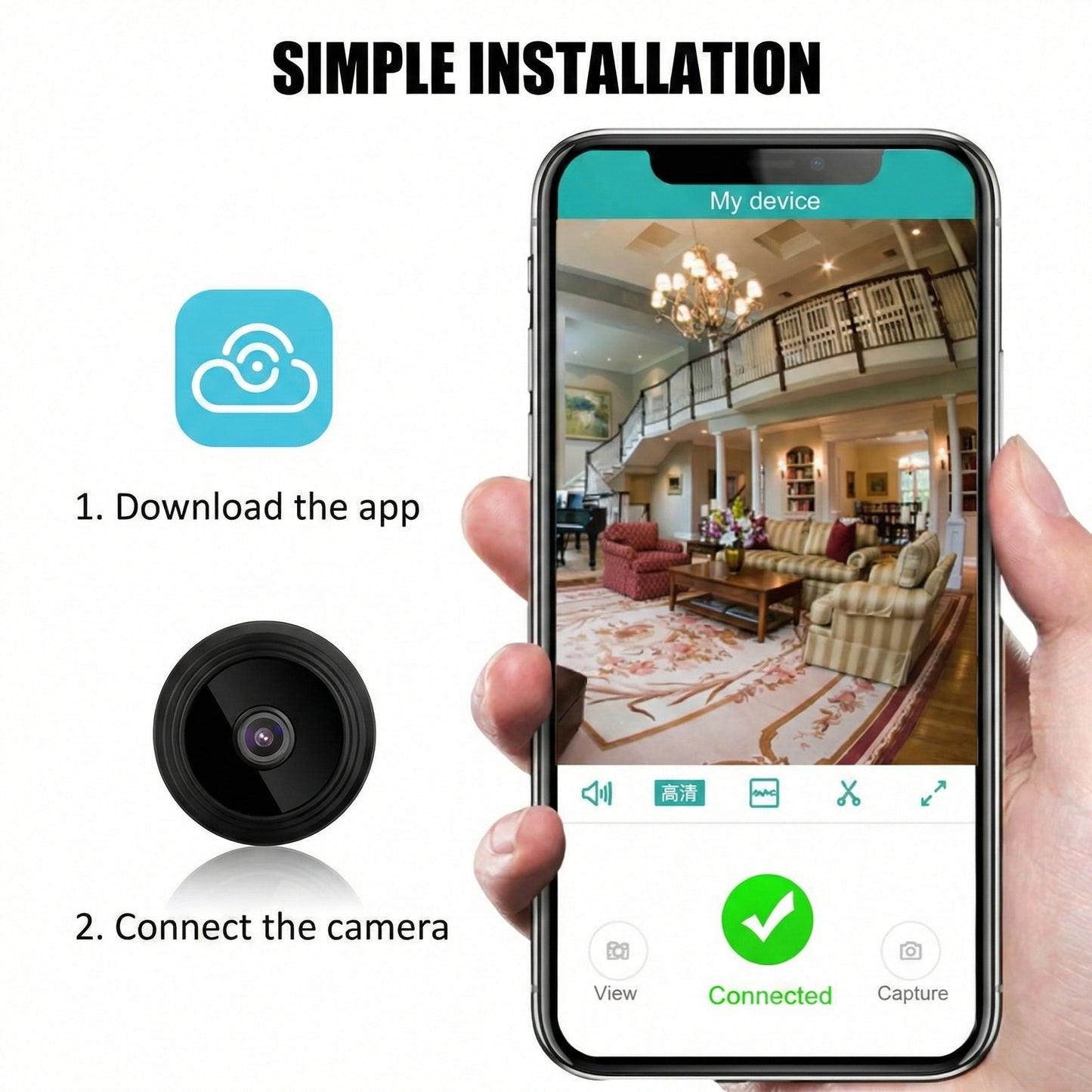 Mini Syp Camera - Wifi Supported