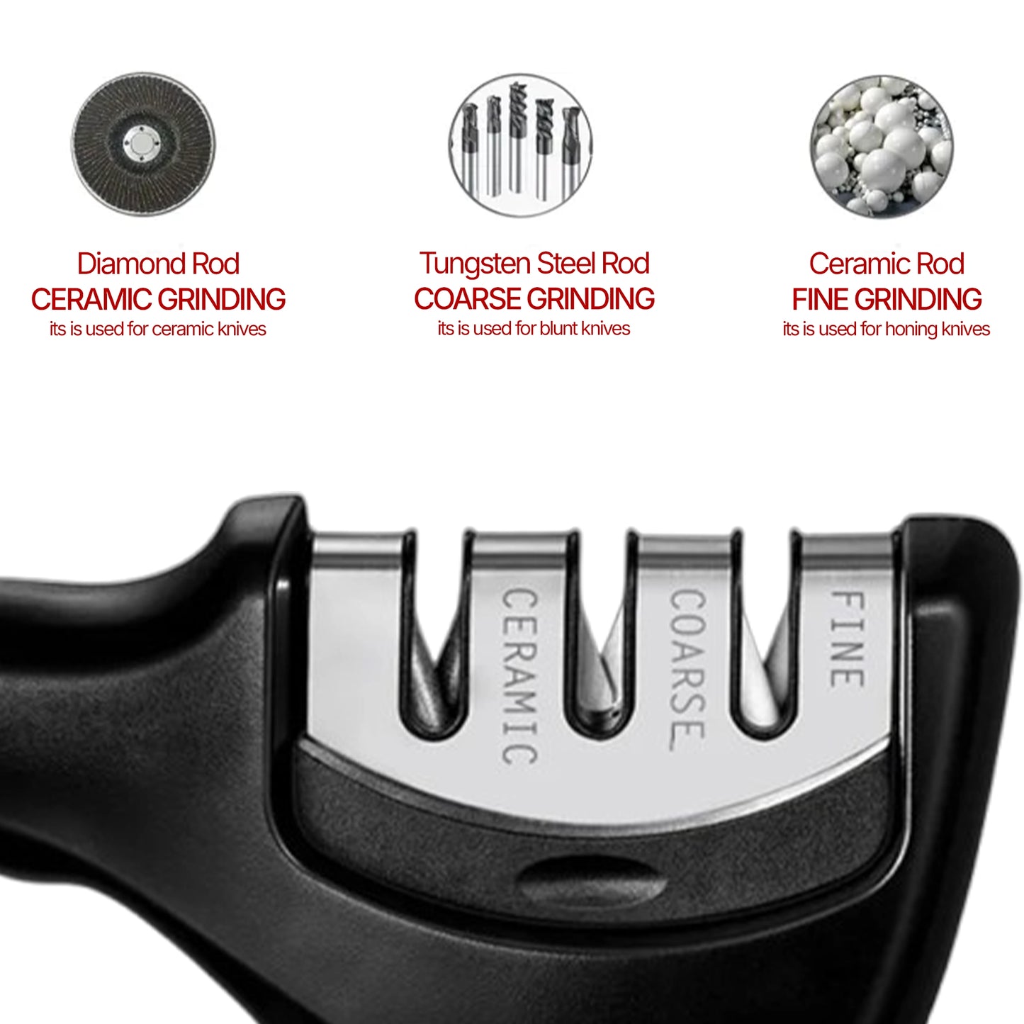 Stainless Steel Knife Sharpener