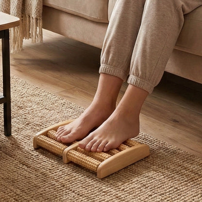 Wooden Foot Massager