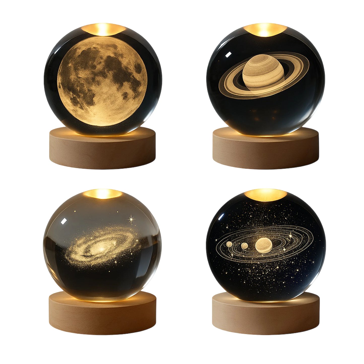 Crystal Sphere Lamp