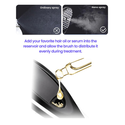 Led hair Therapy Brush